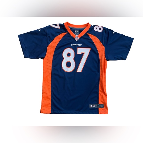 NFL Other - Nike Denver‎ Broncos Eric Decker #87 Orange Jersey NFL Football Youths Size XL
